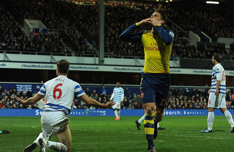 مباراة ك.ب.رينجرز وارسنال