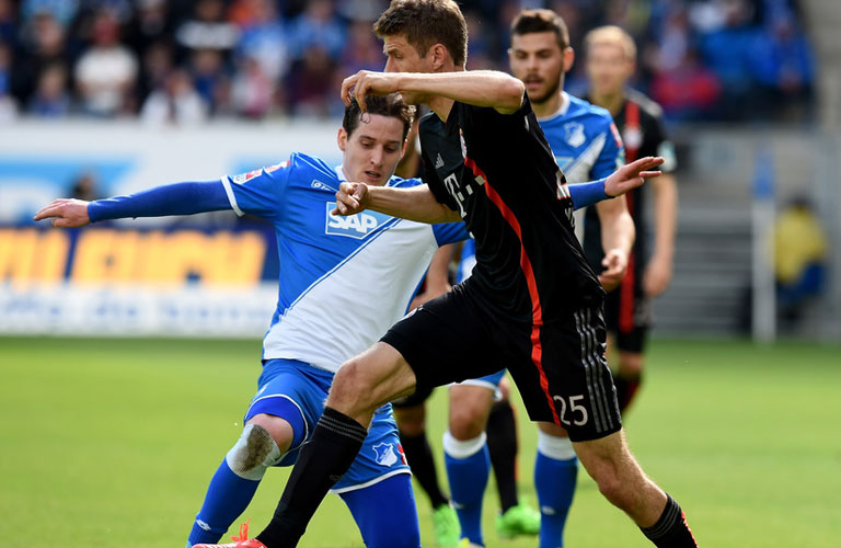 مباراة هوفنهايم وبايرن ميونيخ