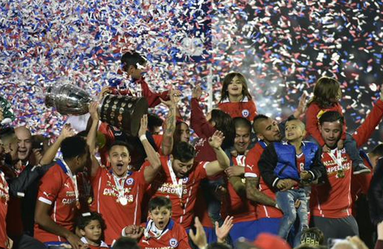 تتويج تشيلي بكوبا امريكا