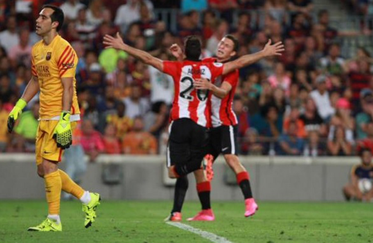 مباراة برشلونة وبلباو