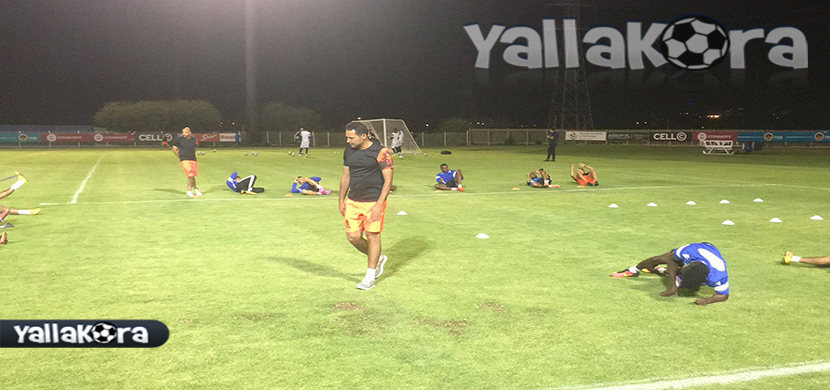 مران الزمالك استعداداً لصنداونز