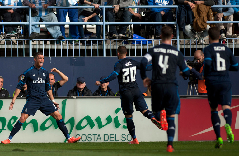 مباراة مالاجا وريال مدريد