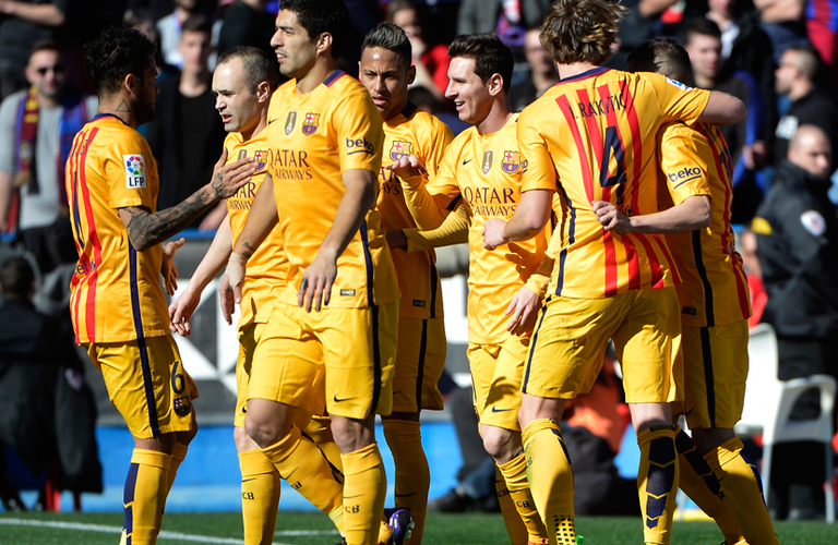 مباراة ليفانتي وبرشلونة