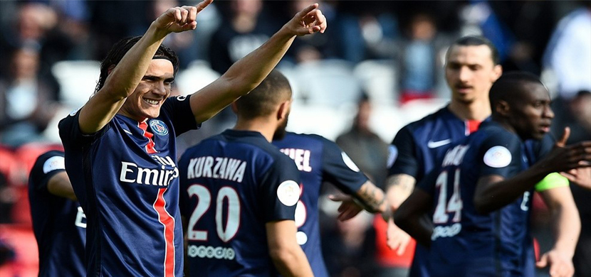 مباراة ب.س.جيرمان وكان