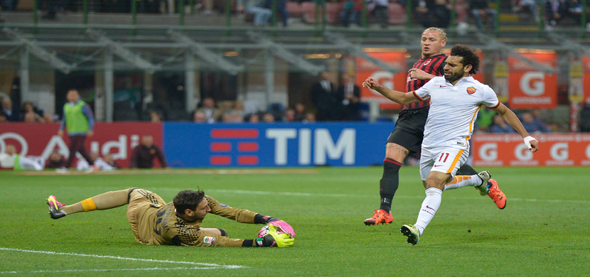 مباراة ميلان وروما