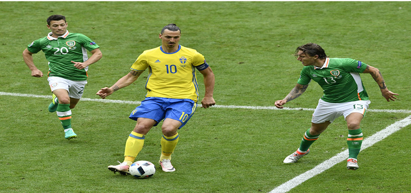 مباراة ايرلندا والسويد