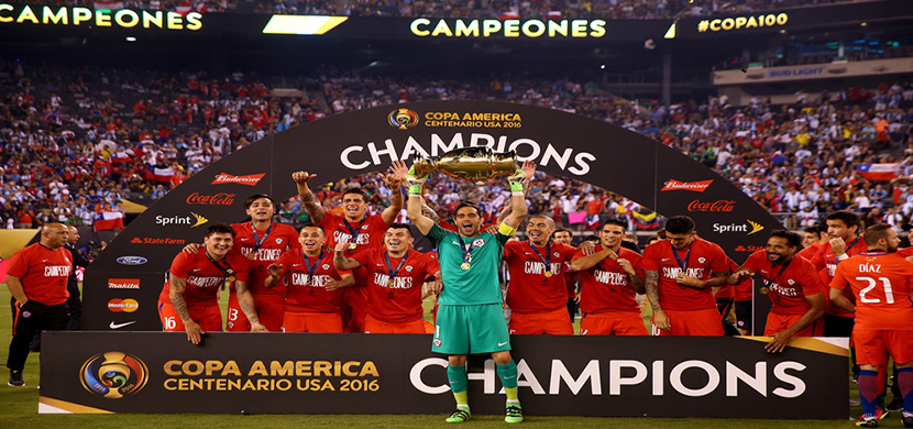 تتويج تشيلي بطلاً لكوبا اميركا 2016