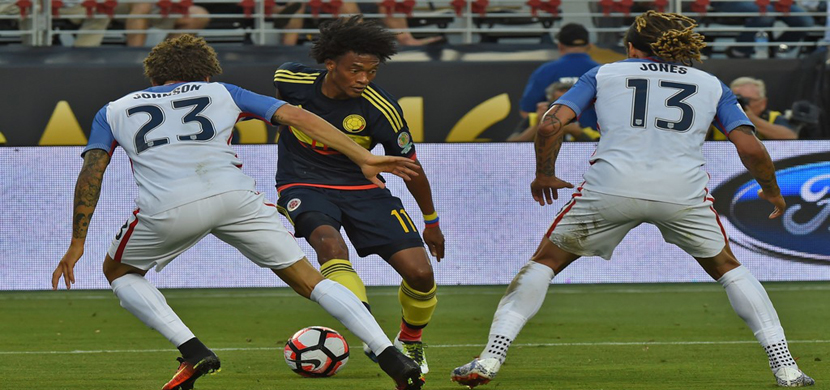 مباراة امريكا وكولومبيا