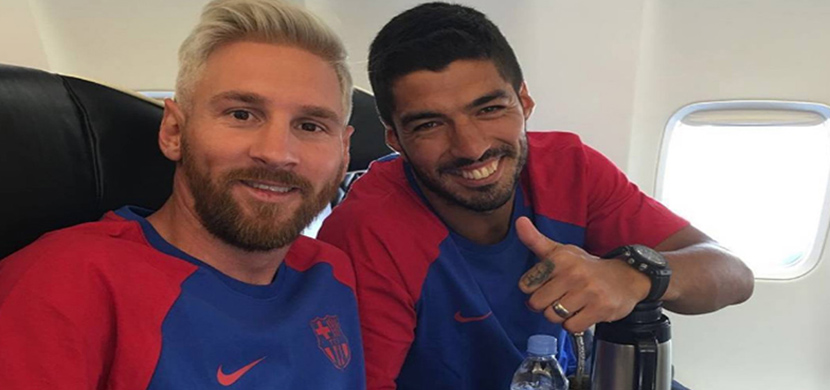 ميسي مع برشلونة الي انجلترا لاقامة معسكر