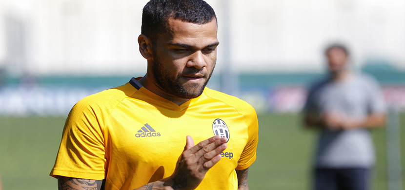 داني الفيش فى تدريبات يوفنتوس