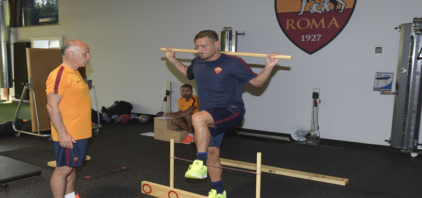 سباليتى يبدأ تدريبات روما استعداداً للموسم الجديد