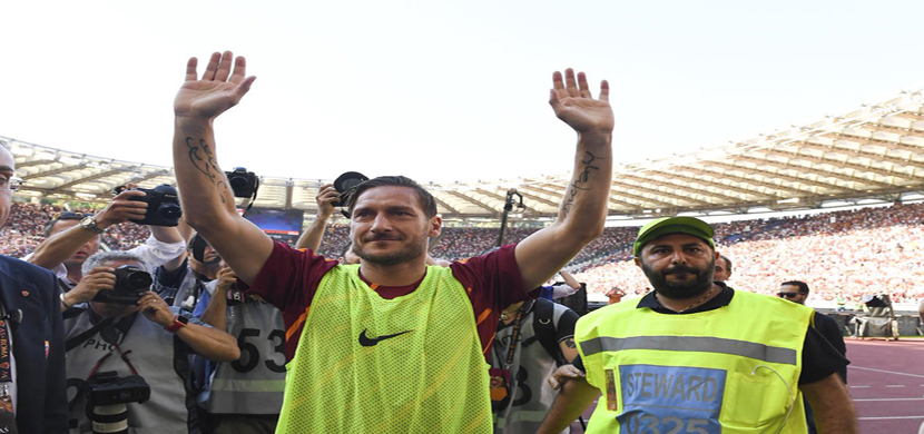 روما تودع توتي