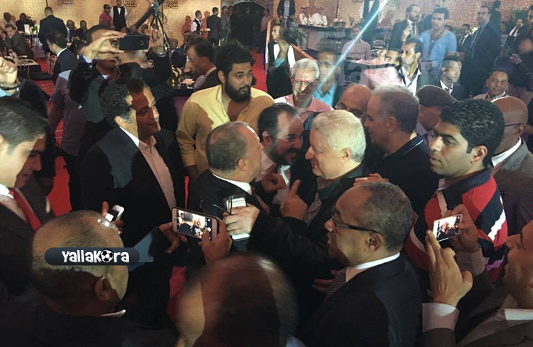 صلح مرتضى منصور وهاني أبو ريدة