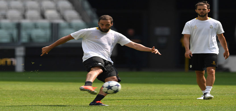 مران يوفنتوس استعداداً لريال مدريد بنهائى الأبطال