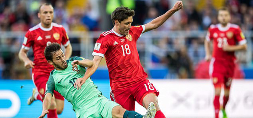 مباراة روسيا والبرتغال