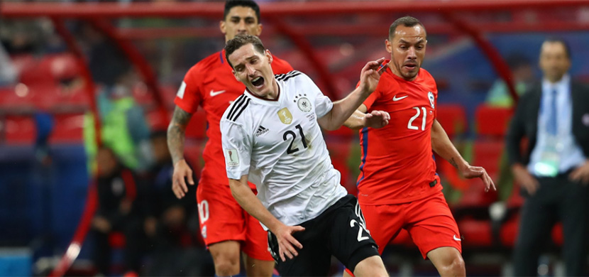 مباراة المانيا وتشيلي