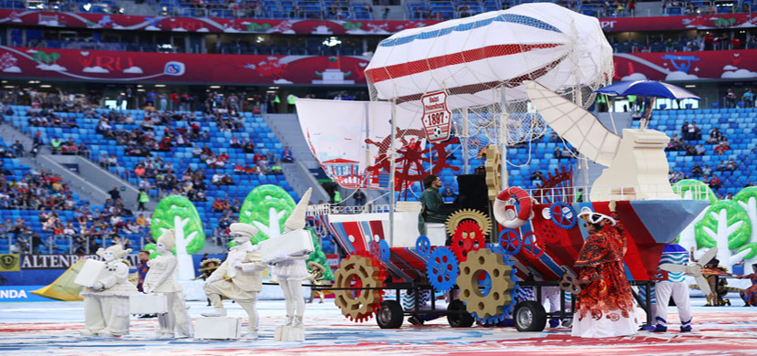 حفل ختام كأس القارات 2017 بروسيا