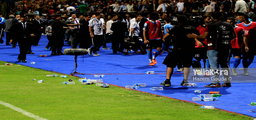 شغب لاعبي وجماهير الفيصلي الاردني