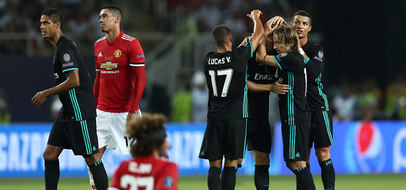 مباراة ريال مدريد ومانشستر يونايتد