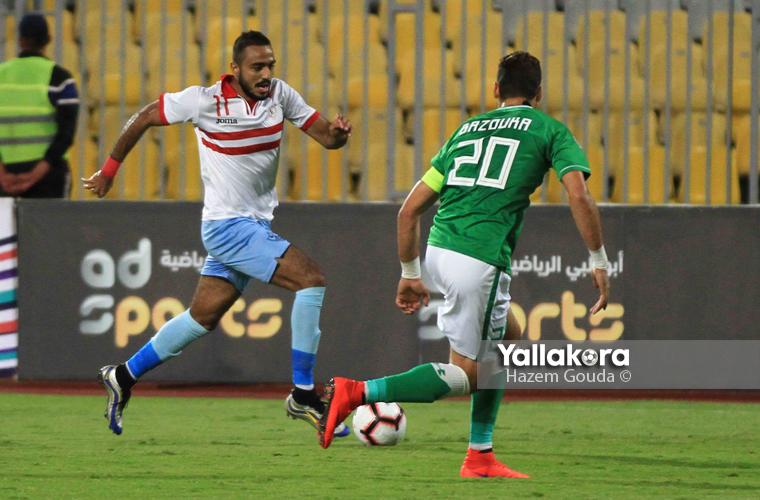 مباراة الزمالك والاتحاد