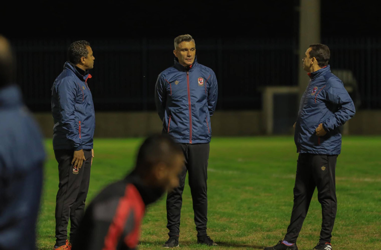 المران الثاني للأهلي استعدادا للترجي