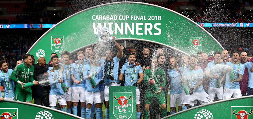 تتويج السيتي بطلاً لكأس الرابطة