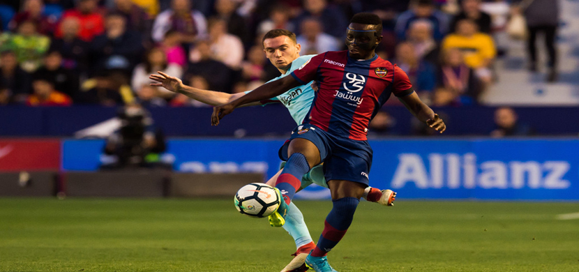 مباراة ليفانتي وبرشلونة