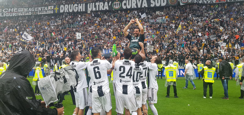 تتويج يوفنتوس بالدوري الإيطالي