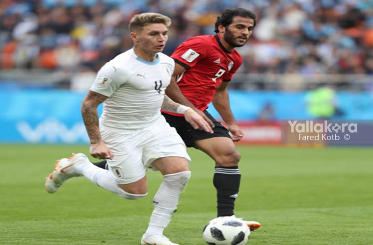 مباراة مصر وأوروجواي