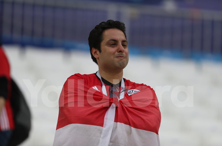 حزن جماهير مصر بعد الخسارة أمام السعودية