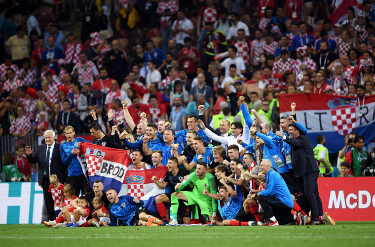 مباراة كرواتيا وإنجلترا