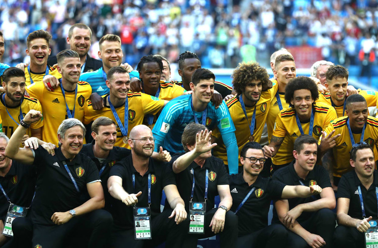 تتويج بلجيكا بالمركز الثالث في مونديال روسيا