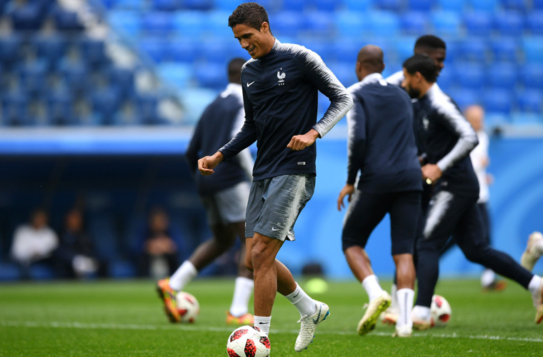 تدريبات منتخب فرنسا استعدادا لبلجيكا