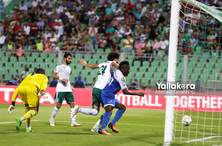 مباراة المصري والهلال السوداني