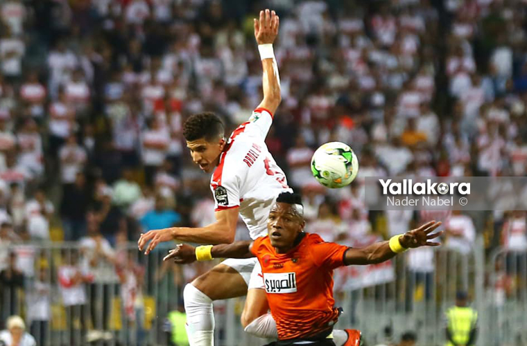 مباراة الزمالك ونهضة بركان