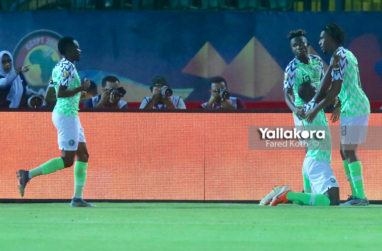 فرحة نيجيرية وحزن تونسي بالشوط الأول