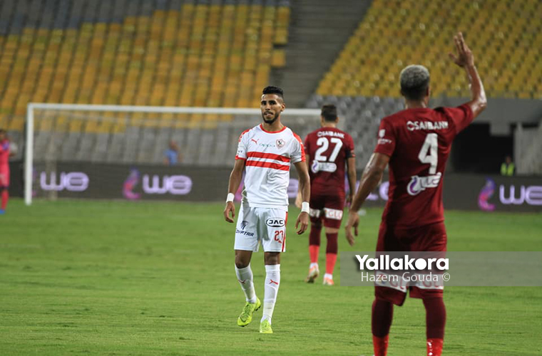 مباراة الزمالك ومصر المقاصة