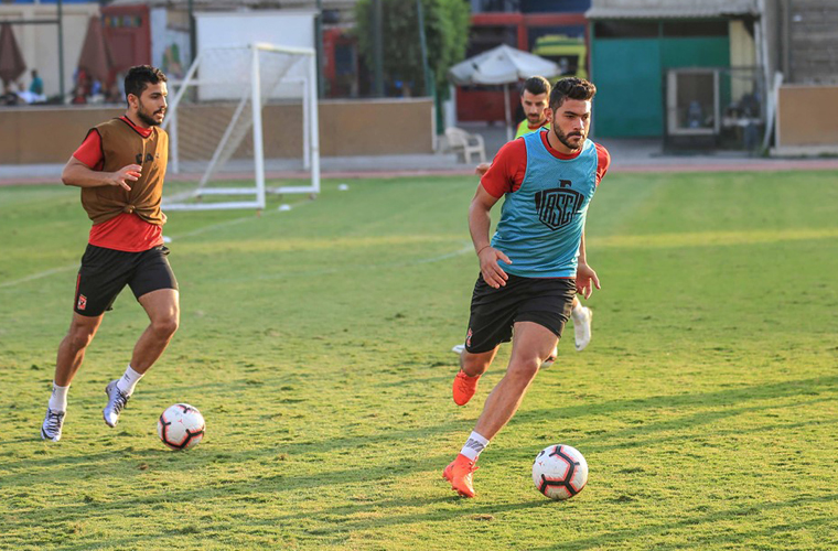 مران الأهلي إستعدادا لمباراة السوبر