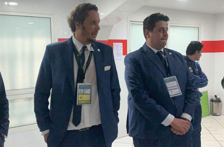 فرحة بيراميدز بالتاهل لنهائي الكونفدرالية