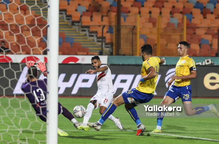 لقطات مباراة الزمالك والإسماعيلي