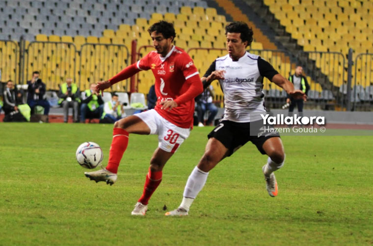 لقطات من مباراة الأهلي وطلائع الجيش
