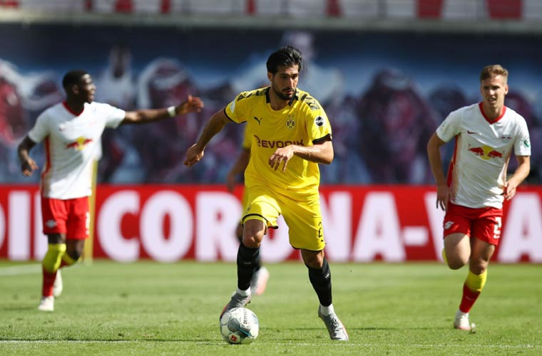 لقطات مباراة لايبزيج وبروسيا دورتموند