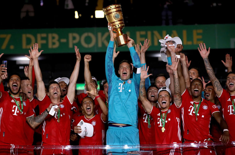 تتويج بايرن ميونيخ بطلا لكأس ألمانيا