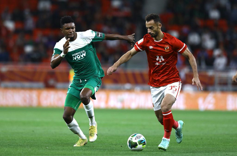 لقطات مباراة الأهلي والرجاء