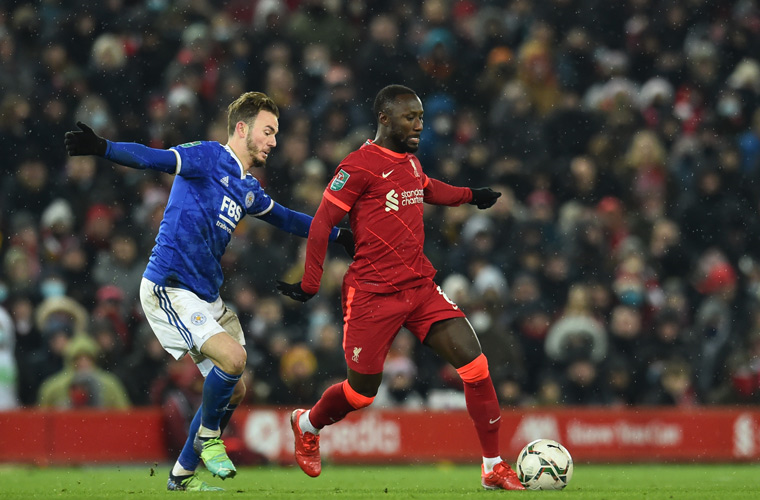 لقطات مباراة ليفربول وليستر سيتي