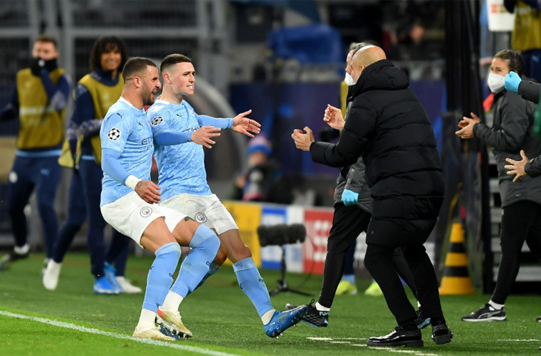 لقطات مباراة بروسيا دورتموند ومانشستر سيتي