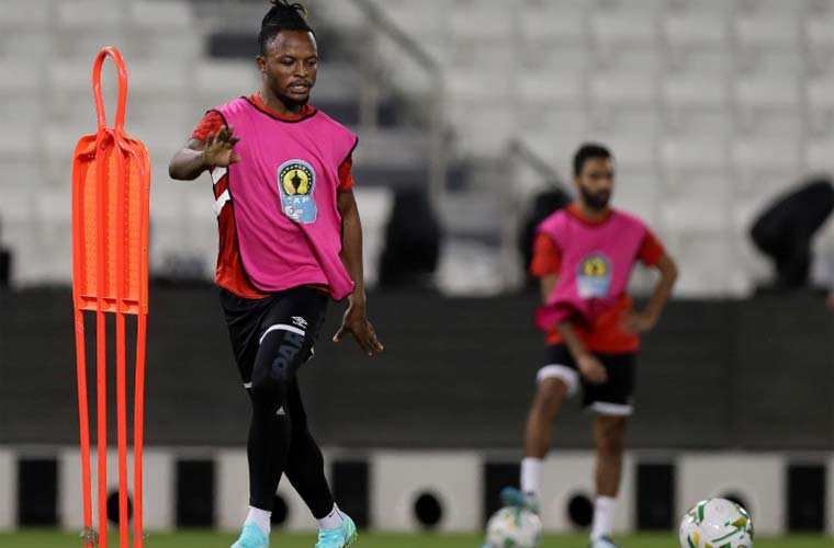 مران الأهلي الختامي قبل لقاء نهضة بركان