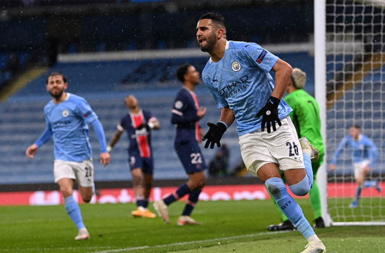 لقطات مباراة مانشستر سيتي وب.س.جيرمان