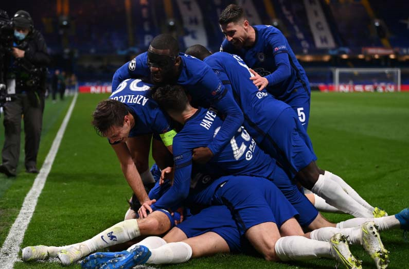 لقطات من مباراة تشيلسي وريال مدريد