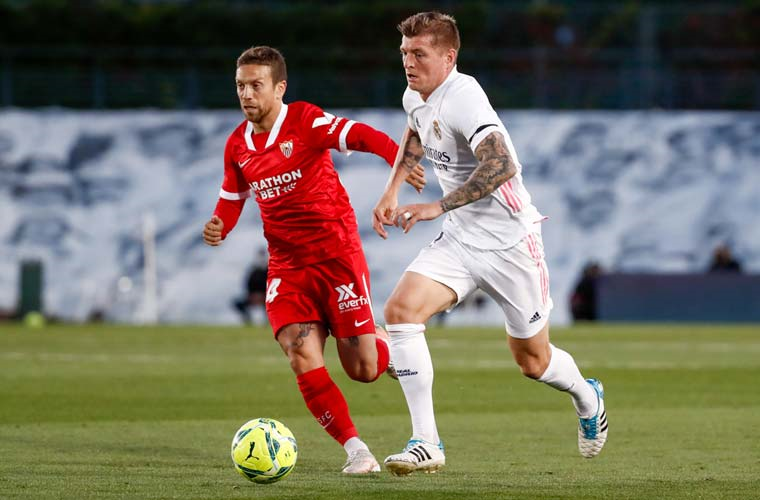 لقطات مباراة ريال مدريد واشبيلية